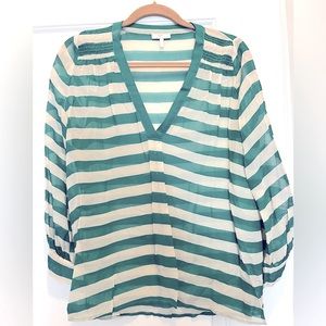 Joie silk chiffon blouse